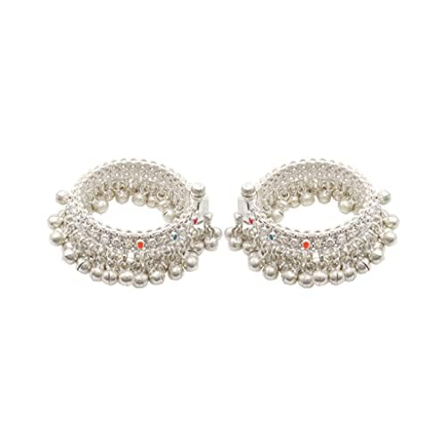 Silver Gift set for Baby (Anklets/kolusu, Bindhi)