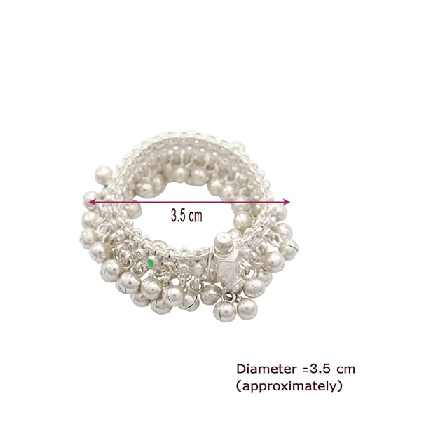 Silver Gift set for Baby (Anklets/kolusu, Bindhi)
