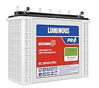 Luminous RC 18000 Pro 150Ah Tall Tubular Battery