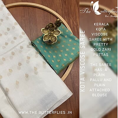 KOTA VISCOSE SAREE  ISHSKOT22353