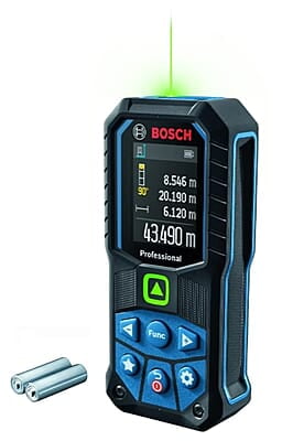 BOSCH GLM 50-23 G 50M Range Laser Distance Meter with Green Color Backlit Display, 1 Year Warranty BOSCH GLM 50-23 G 50M Range Laser Distance Meter with Green Color Backlit Display, 1 Year Warranty