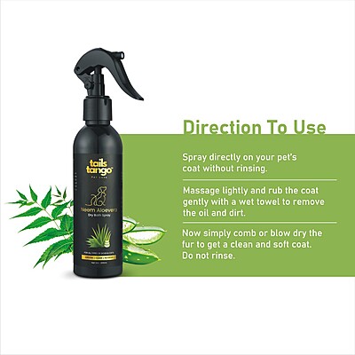 Dry Bath Neem Aloevera 200 ML