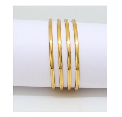 Gold Plated Bangles For Women & girls Set Of 2