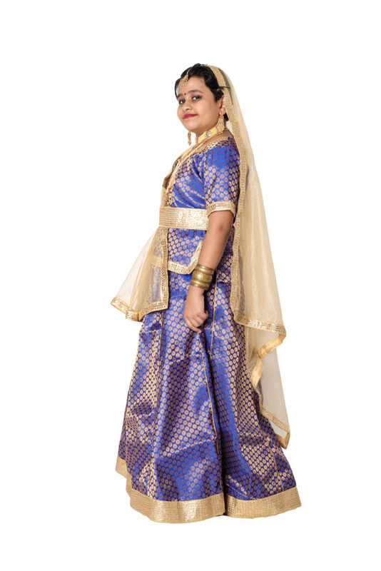 Kathak Dance Fancy Dress Costume For Girls