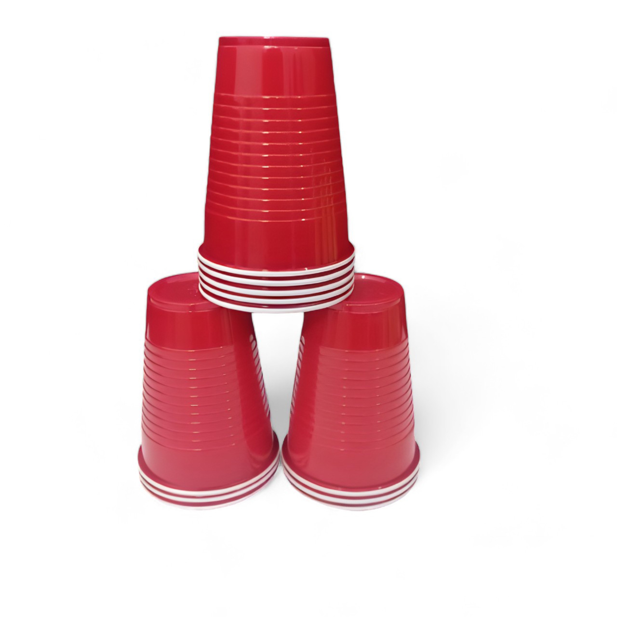 The Magic Balloons- Beer Pong Glasses Combo Pack - 30x 450ml Drinking Glasses and 10x 60ml Red Shot Glasses for Bachelor, Cocktails, Holi, Christmas, and Night Parties- Total -40 Pieces