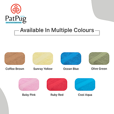 PatPug 450 GSM Premium Bath Towels