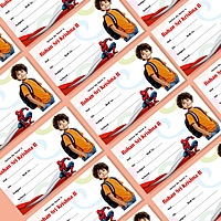 Personalized School Name Labels with Photo