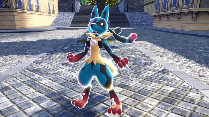 Pokemon Legends Z-A Mega Evolution Rogue boss battle screenshot Nintendo Switch