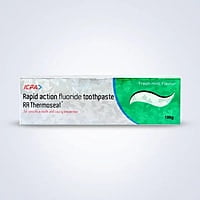 ICPA RA Thermoseal Rapid Action Fluoride Toothpaste 50gm Pack of 12