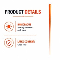 Sure Endo Gutta Percha Non Standardized – Pack of 100
