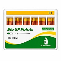Sure Endo Gutta Percha Length Marked 6% – Pack of 60