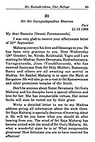 Sri Ramakrishna, Our Refuge