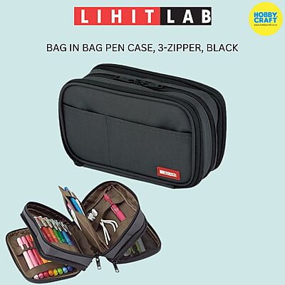 LIHIT LAB BAG IN BAG PEN CASE, ZIPPER LIHIT LAB BAG IN BAG PEN CASE, ZIPPER