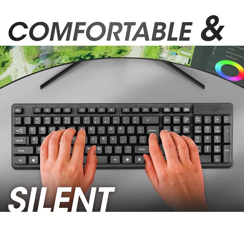 ZEBRONICS KB &MOUSE COMBO (JUDWA 541)