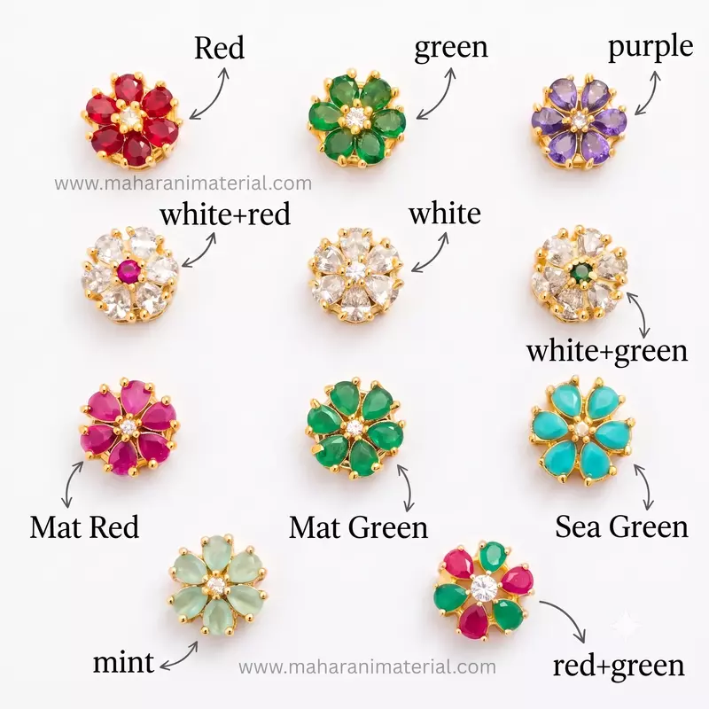 AD Flower Kundan