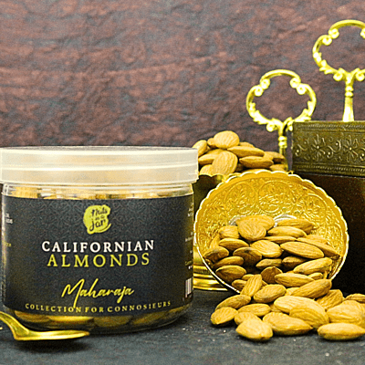 Nuts in a Jar Maharaja Californian Almonds 250 Grams Nuts in a Jar Maharaja Californian Almonds 250 Grams