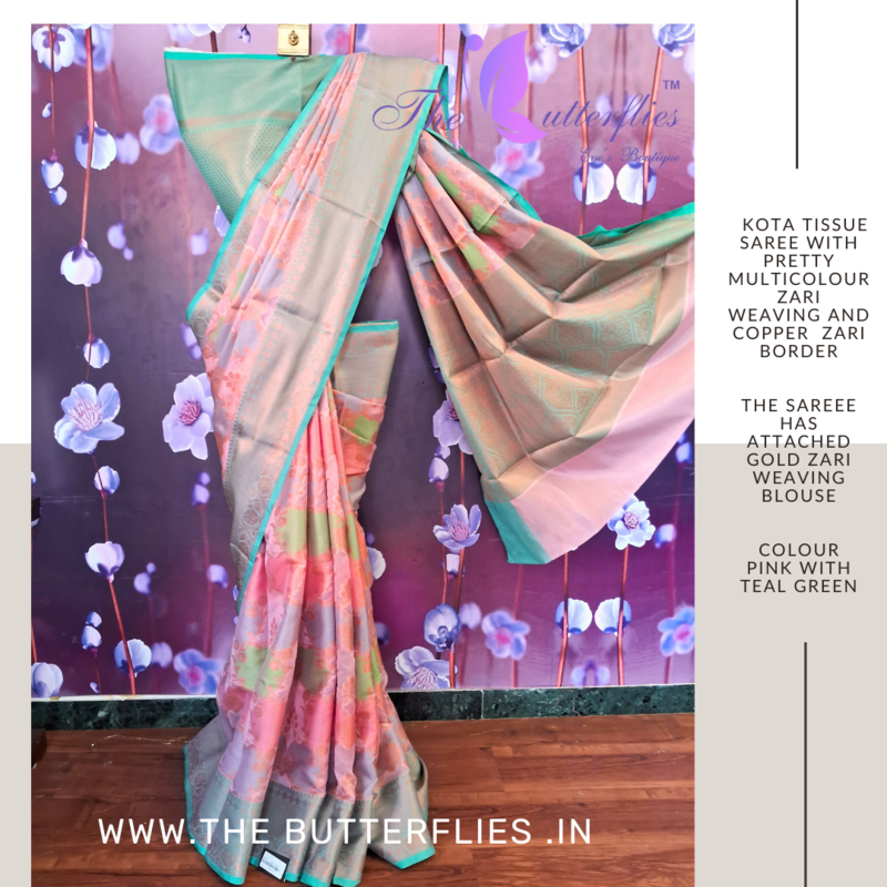 KOTA TISSUE SILK SAREE MPSSKOT22923