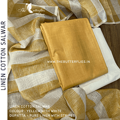 PURE LINEN COTTON SALWAR YBRCLCS22926