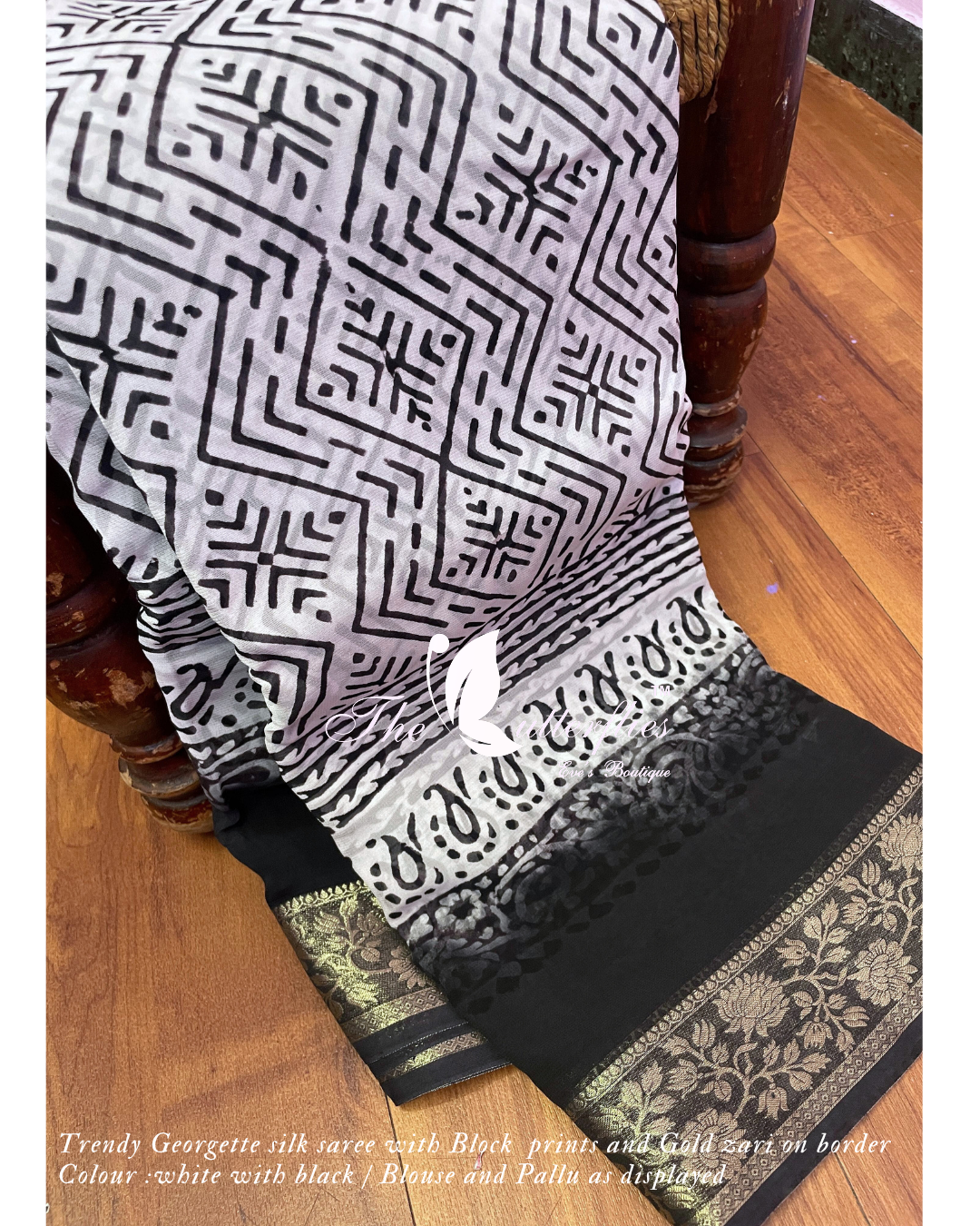 GEORGETTE SILK SAREE ORDSGRS24159