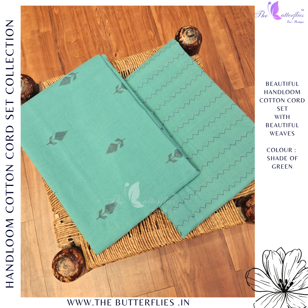 HANDLOOM COTTON CORD SET MAHCHAC24190