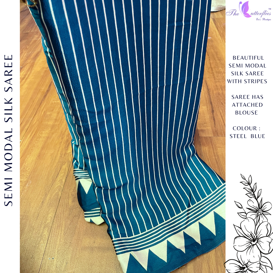 SEMI MODAL SILK SAREE  DCMSmss24215