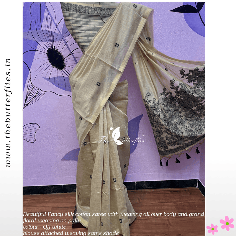 FANCY SILK COTTON SAREE MHTSSCS24335