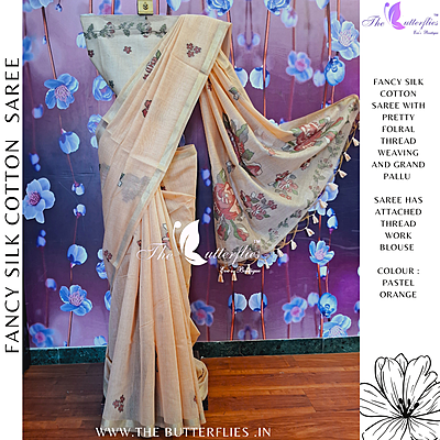 FANCY SILK COTTON SAREE MHTSSIL24354