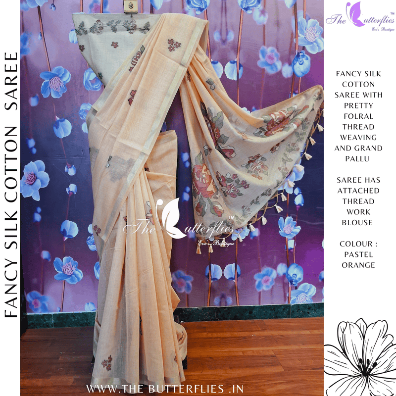 FANCY SILK COTTON SAREE MHTSSIL24354