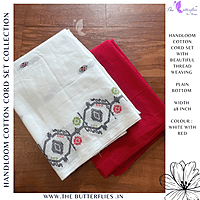 HANDLOOM COTTON CORD SET MAHCHAC24393