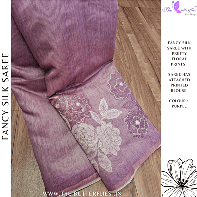 FANCY SILK SAREE DCMSFSC24386