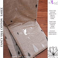 FANCY SILK COTTON SAREE MHTSSCS24344