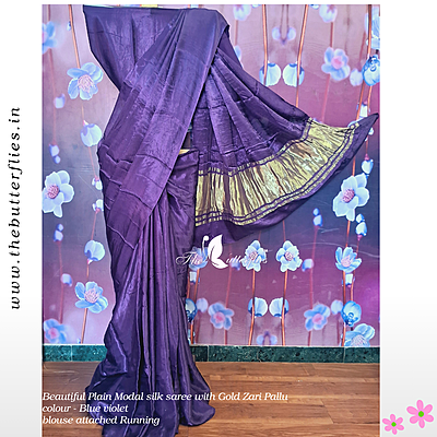 Semi Modal Silk Saree DCMSMSS24429