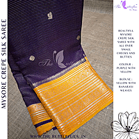 CREPE SILK SAREE NISSCRE24671