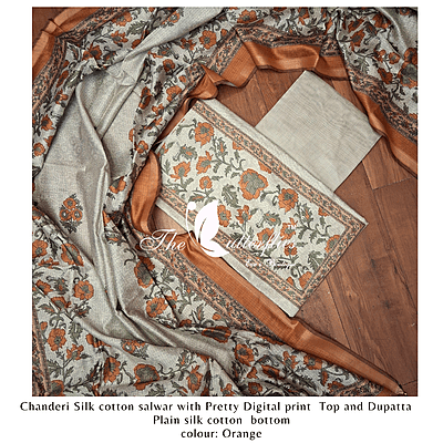 CHANDERI SILK COTTON SALWAR SFHCCHA24756