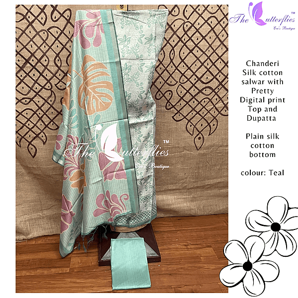 CHANDERI SILK COTTON SALWAR SFHCCHA24760 CHANDERI SILK COTTON SALWAR SFHCCHA24760