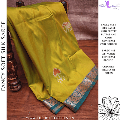 FANCY SOFT SILK SAREE MHTSSIL24839