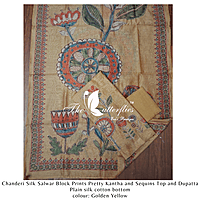CHANDERI SILK COTTON SALWAR SFHCCHA24807