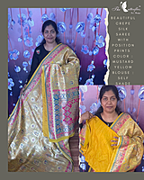 CREPE SILK SAREE RJASPMS24877