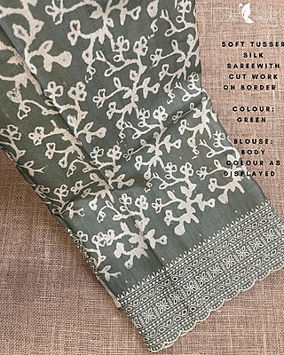 TUSSER SILK SAREE KKISTUS25190