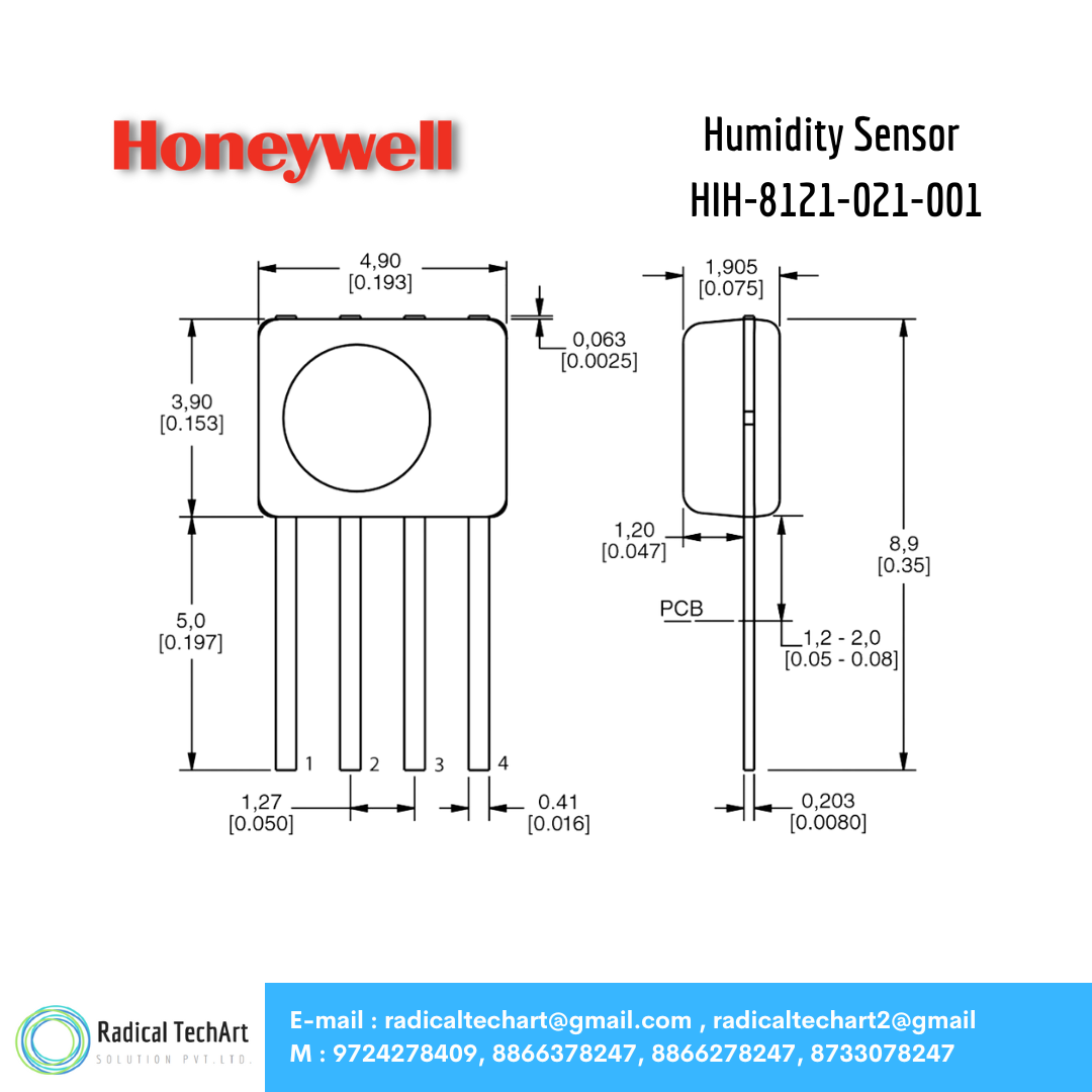 HIH8121-021-001 Humidity Sensor