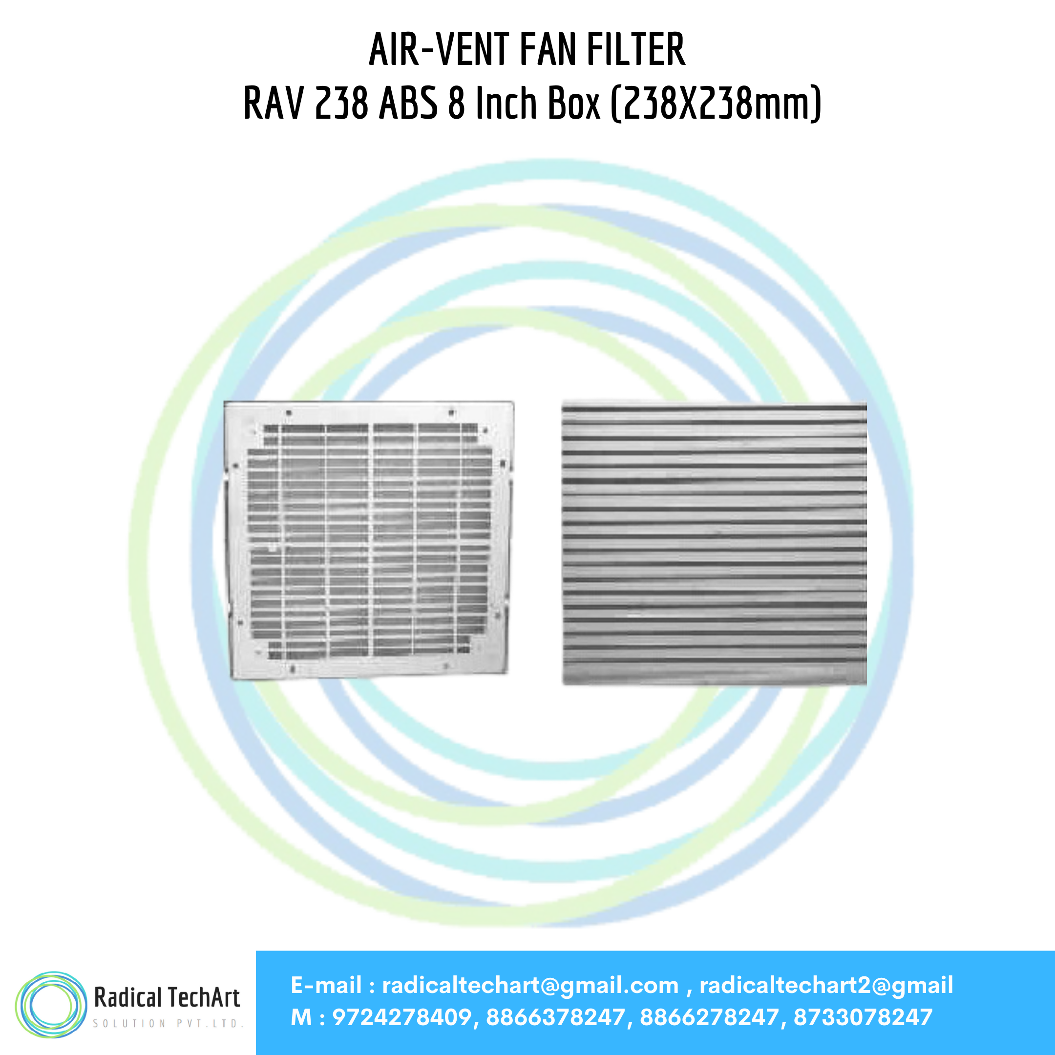 Airvent Fan Filters