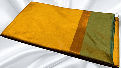 Sonpari Soft Silk Saree - Yellow