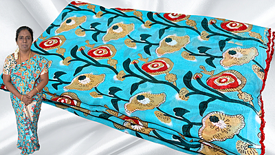 Fini Araka Soft Trending Saree - Turquoiuse Fini Araka Soft Trending Saree - Turquoiuse