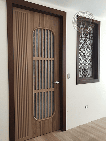 3D Jali Designer 36mm HDHMR  Door with Laminate & Deco Paint | Bharat Door Nirman