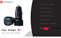 Car Charger Portronics