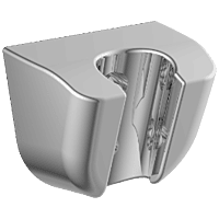 HF-12 ABS Round Health Faucet With Hook & 1.2 Mtr. S.S. Tube