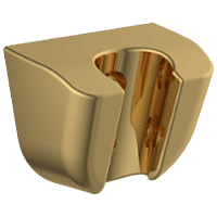 HF-GG-15 ABS Round Health Faucet With Hook & 1.2 Mtr. S.S. Tube (Gold)