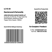 LE-RG-08 Toilet Paper Holder With Shelf (Rose Gold Finish)