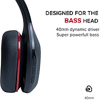 YDTDQC01JY Mi Super Bass Wireless Headphones Red