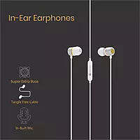Portronics Conch 30 in-Ear Wired Earphone with 8-Pin Jack